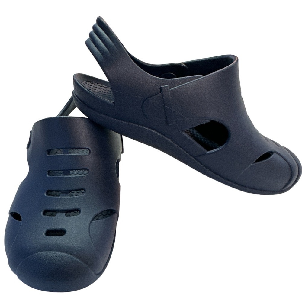 OKABASHI Kid's Navy Blue Carter Camp Shoe Waterproof Design Toddler Boys Size 10